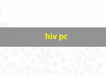 hiv pc